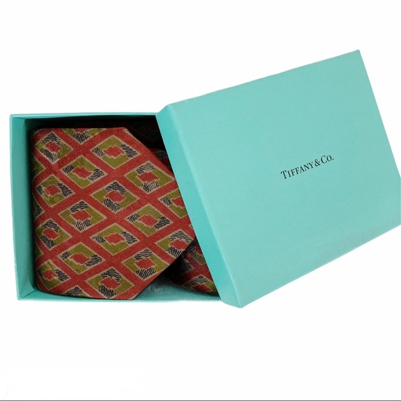 Vintage Tiffany & Co 1986 Tie with Tiffany Box - Picture 10 of 10